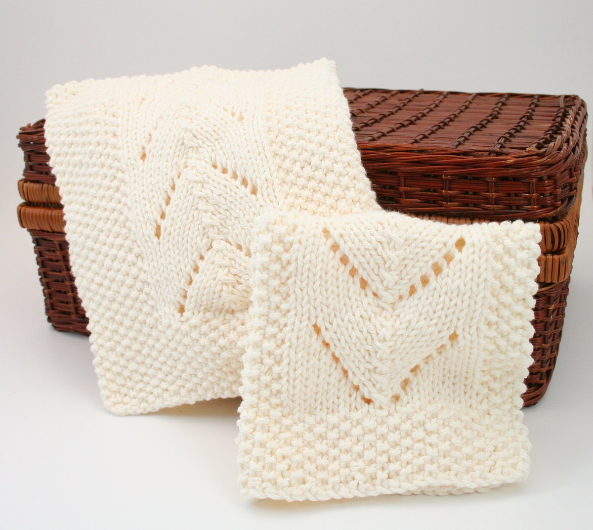 PDF DIGITAL PATTERN:Knit Kitchen Towel PatternKnit Dishcloth
