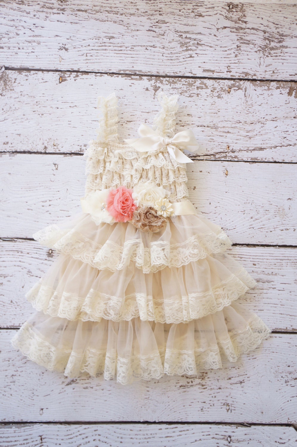 Flower Girl Dress Lace Flower girl dress Baby Lace Dress