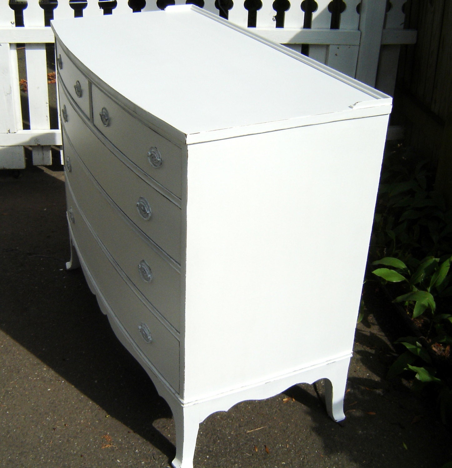Antique White Dresser Shabby Chic Painted Furniture