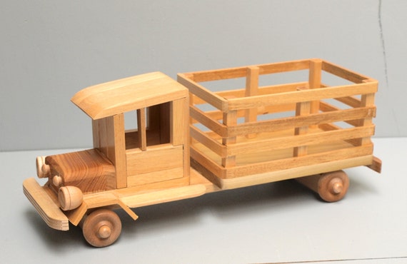 Wooden Truck Toys 64