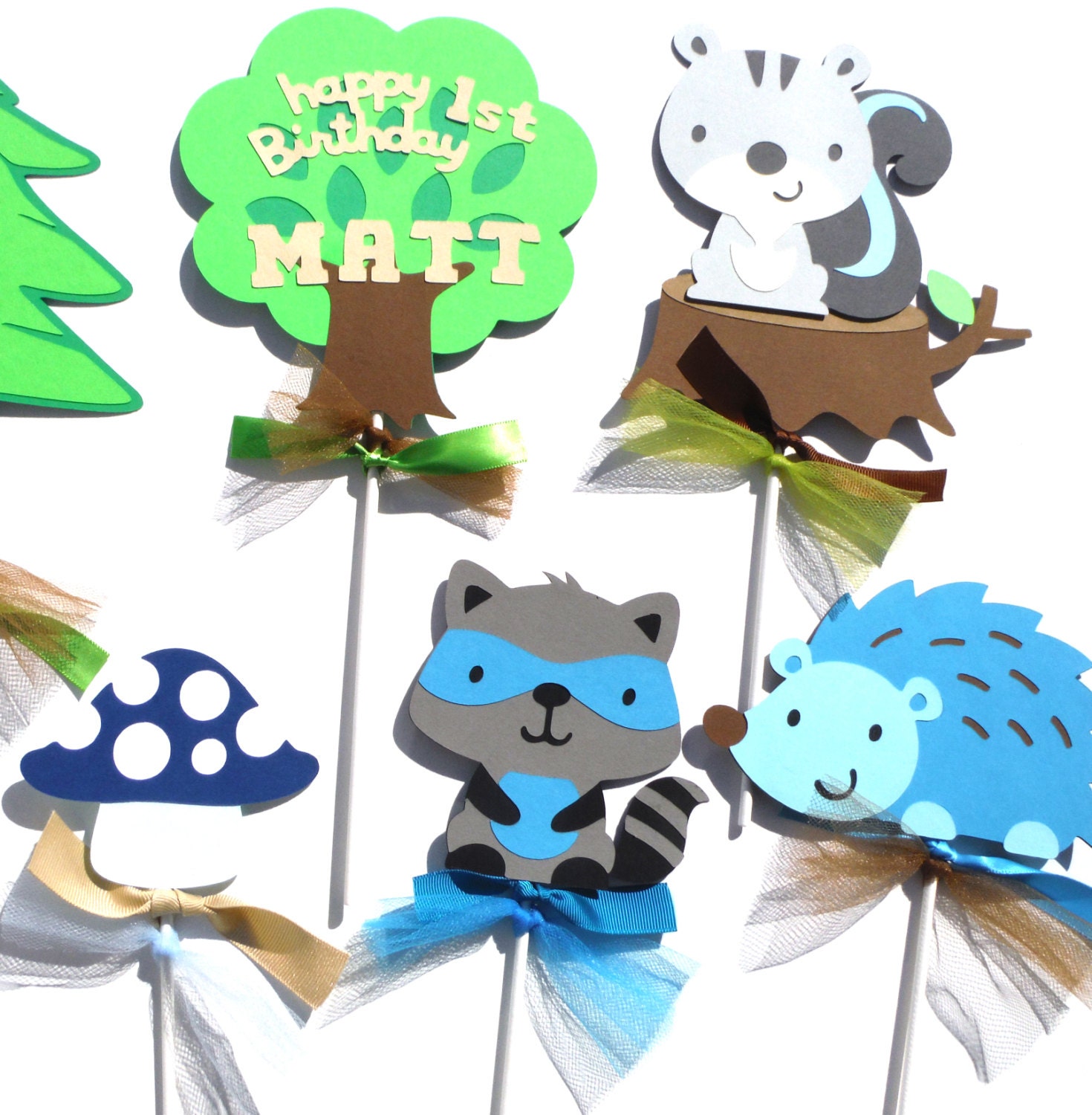 Woodland Boy Forest Animal Themed Party by ScrapsToRemember