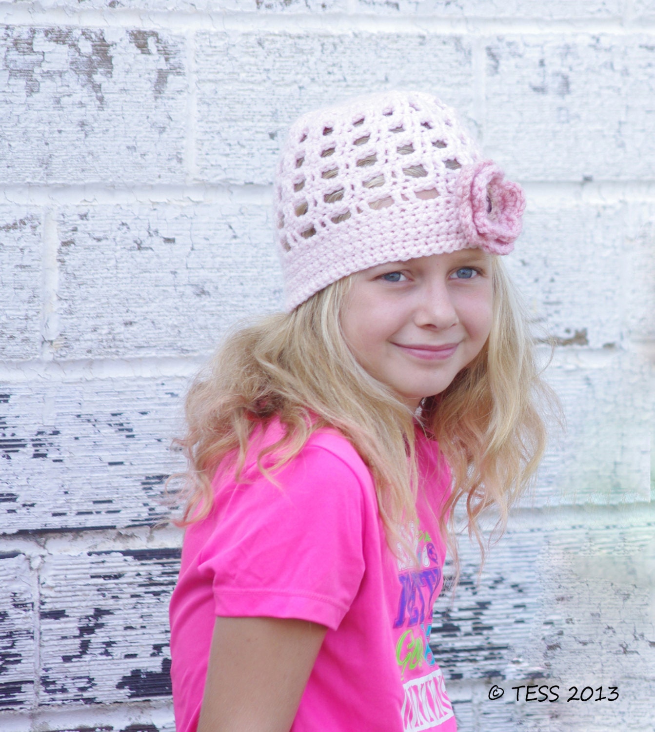 Girls Crochet Beanie Child and Pre-teen Beanie Fall Winter