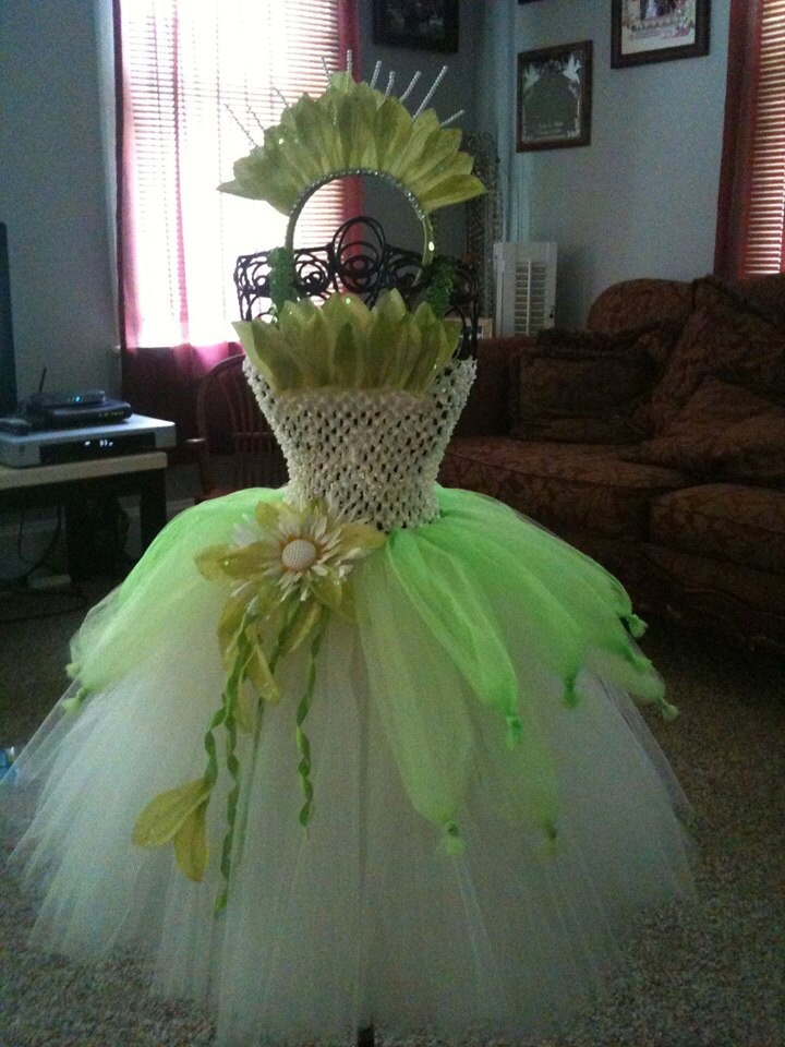 Princess Tiana Inspired Costume by AsCutesieTootsies on Etsy