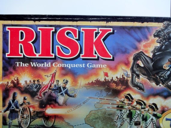 Vintage Parker Brothers Risk Board Game 1993