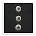 Hanging Air Planters - Set of three - Handmade Fine Porcelain