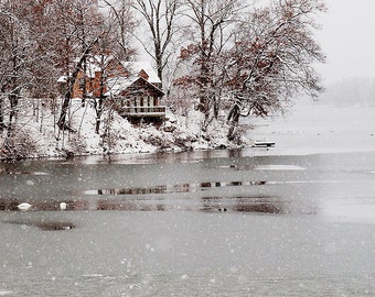 Snowy River House - Michigan Fine Art Photography - Kalamazoo Fine Art ...