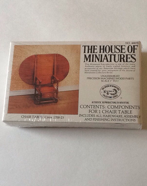 the house of miniatures furniture kits