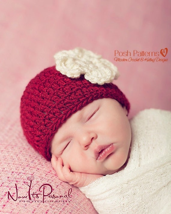 Crochet PATTERN Easy DK Beanie Crochet Hat Pattern Crochet