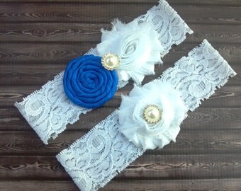Popular items for royal blue garter on Etsy