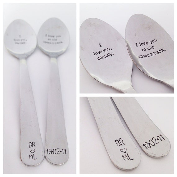 Items similar to Personalized Spoons on Etsy
