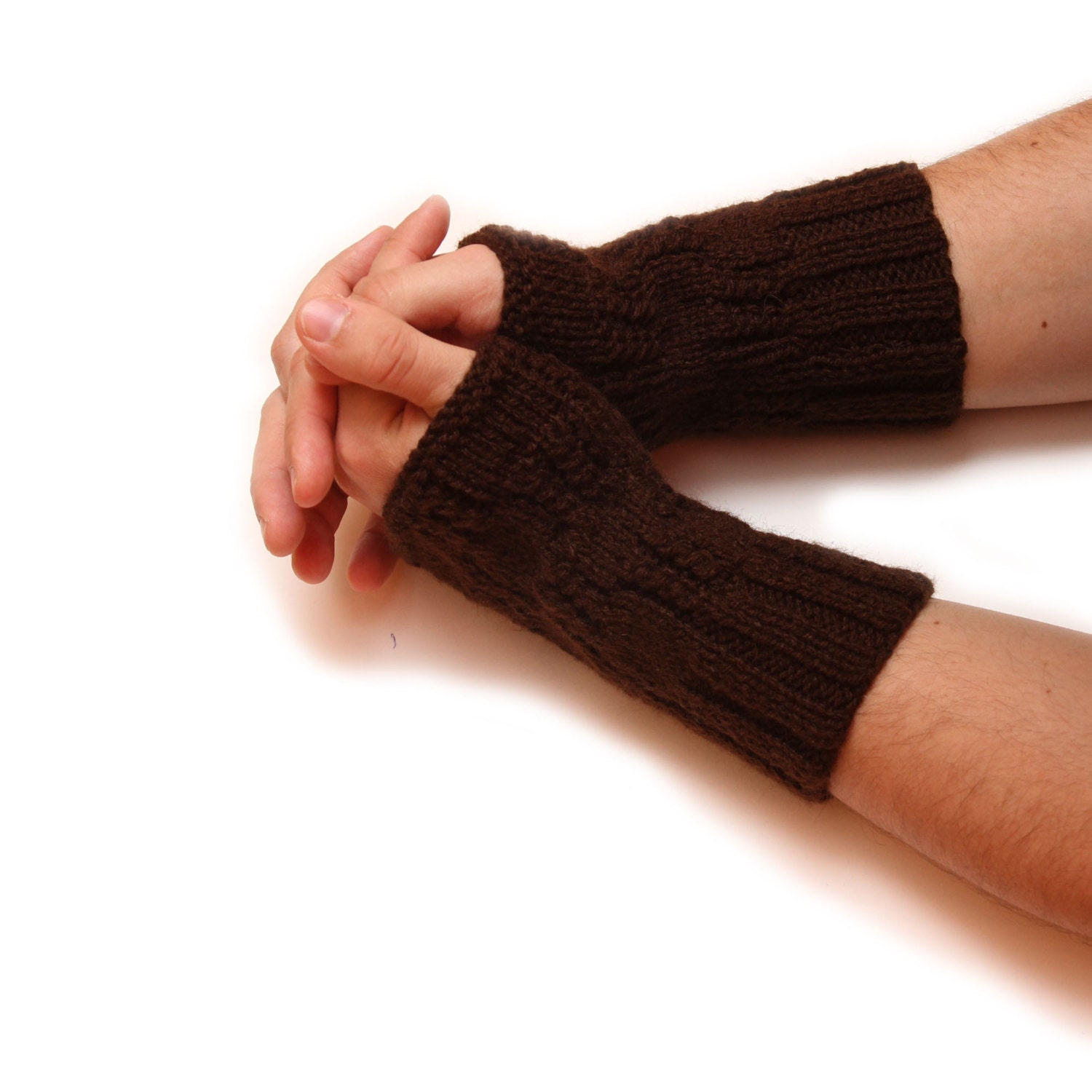 Men arm warmers Men Wrist Warmers Men Fingerless Men