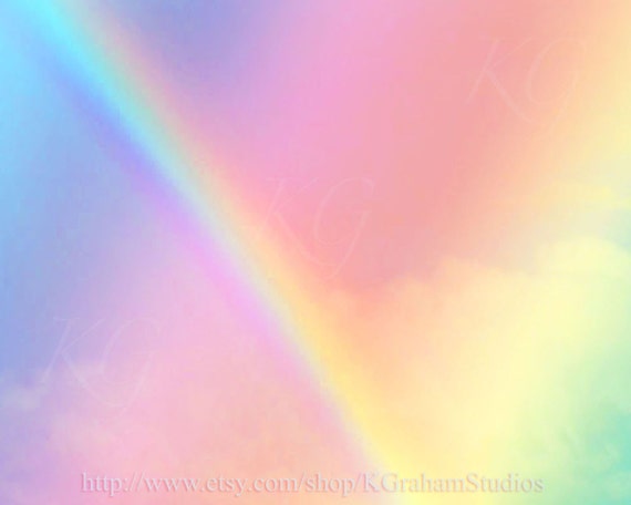 simple themes tumblr kawaii 4.99 Download Altered Pastel SKY Instant RAINBOW Photography