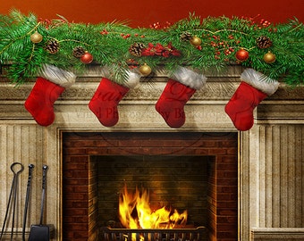 Strümpfe kamin | Etsy