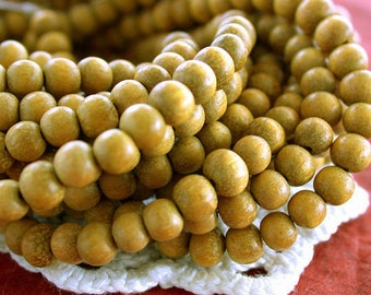 Wood Beads, Nangka Wood Beads, Natural Wood Beads, Natural Beads, Recycled Wood Beads NAT-117