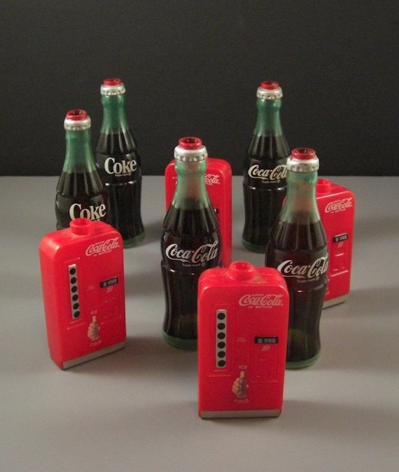 Vintage Coca Cola Light Covers    Bottles And Coke Machines