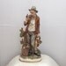 Vintage Ole Man and HIs Pipe Ceramic Figurine Collectible Made in Japan c.1950