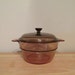 Vintage Pyrex Vision Ware Amber Double Boiler Insert