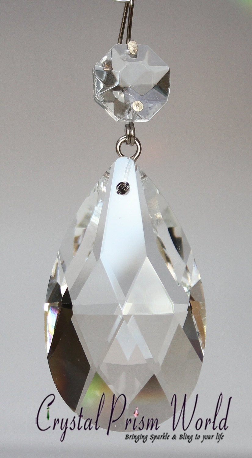 10 Chandelier Crystals Replacement Prisms Item TX719