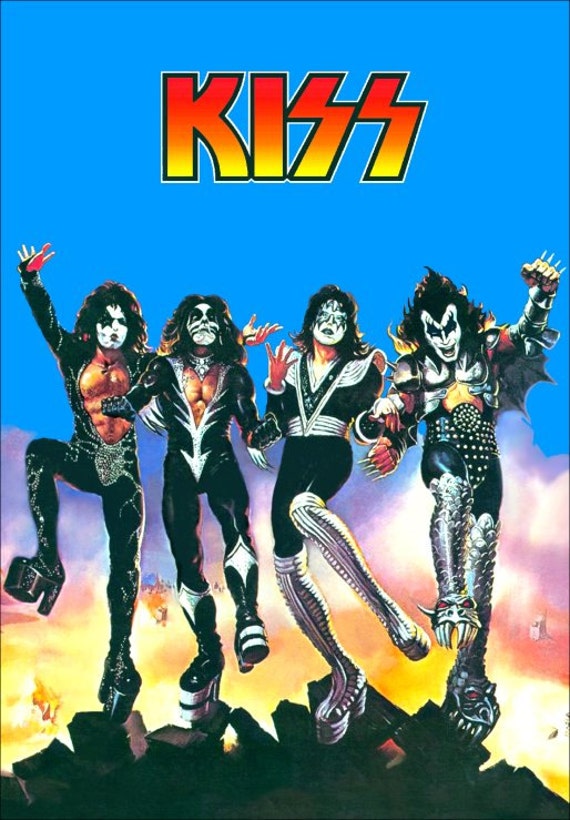 Kiss Destroyer Album Poster Stand Up Display