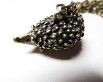 Hedgehog necklace with Free gift