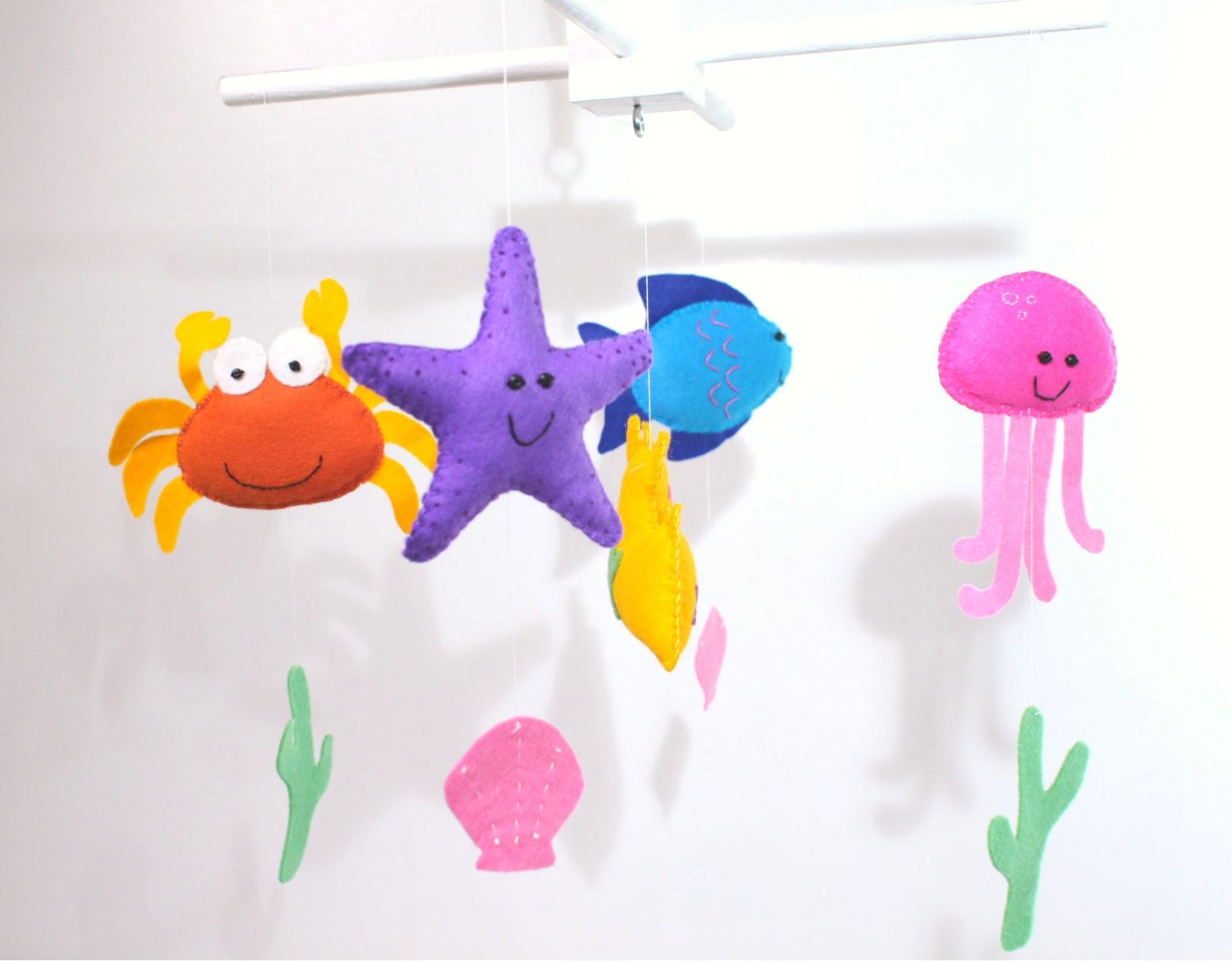 Pattern For Felt Baby Mobile | felt baby crib mobile pattern seaside animals sewing pattern Pattern For Felt Baby Mobile | felt baby crib mobile pattern seaside animals sewing pattern