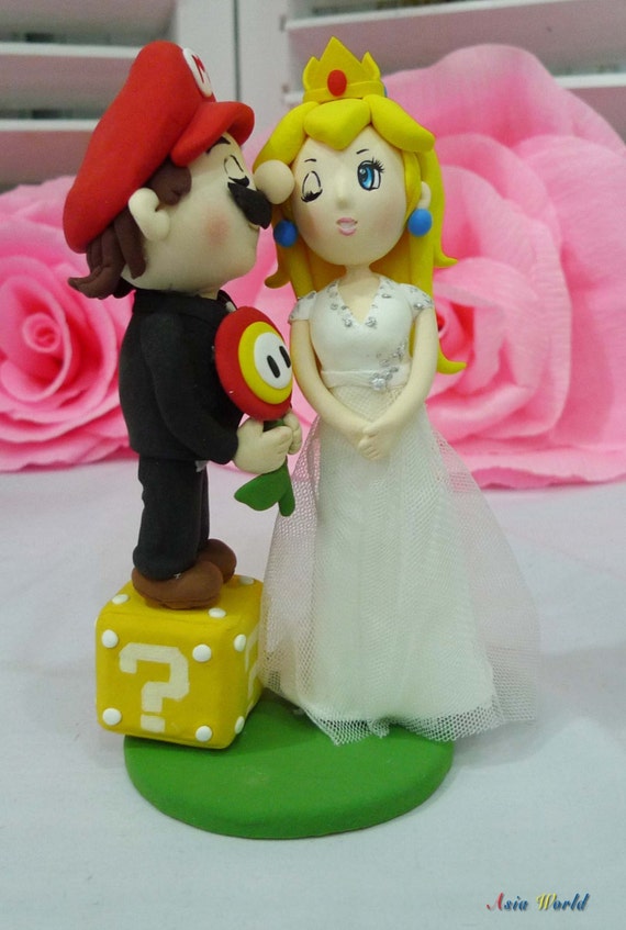 Concept 55 of Super Mario Wedding Cake Topper