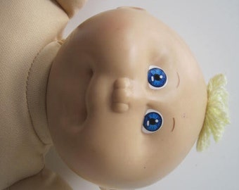 Cabbage Patch Kids Doll Boy 1985 Head Mold #1 Coleco OK Blue Eyes ...