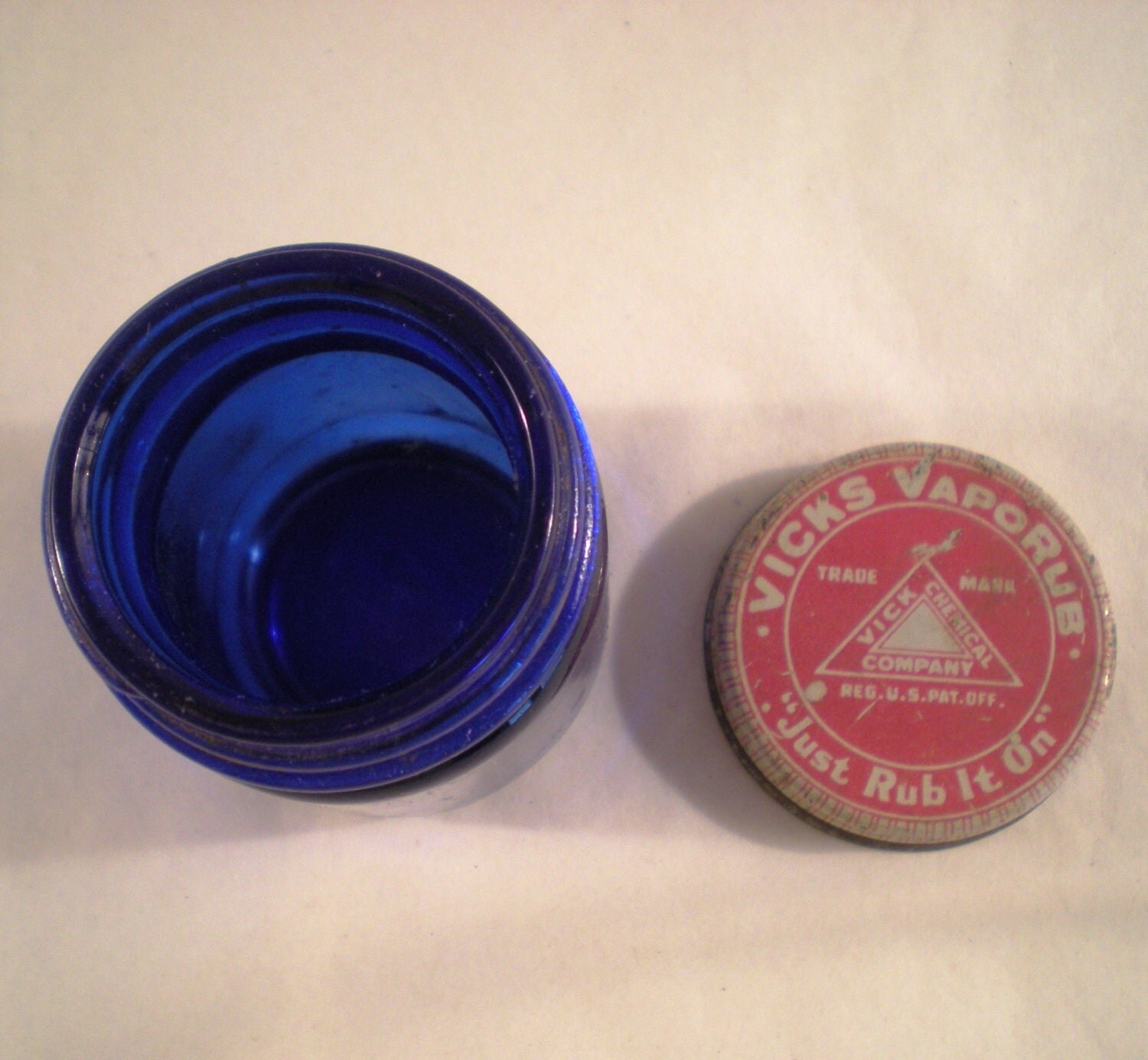 Vintage Vicks VapoRub Bottle