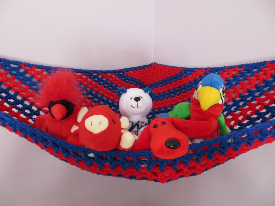 Awesome Crochet Stuffed Animal Net Toy Hammock