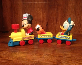 mickey mouse train driver