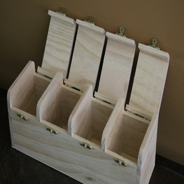 Wooden Keepsake and Storage Container with by kristenbrickman