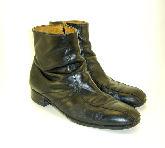 60s-70s MOD Beatle Boots Mens 1960s to 1970s by TheNakedManVintage