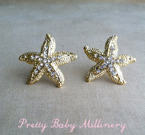 Beach Wedding Earrings beach wedding jewelry Starfish