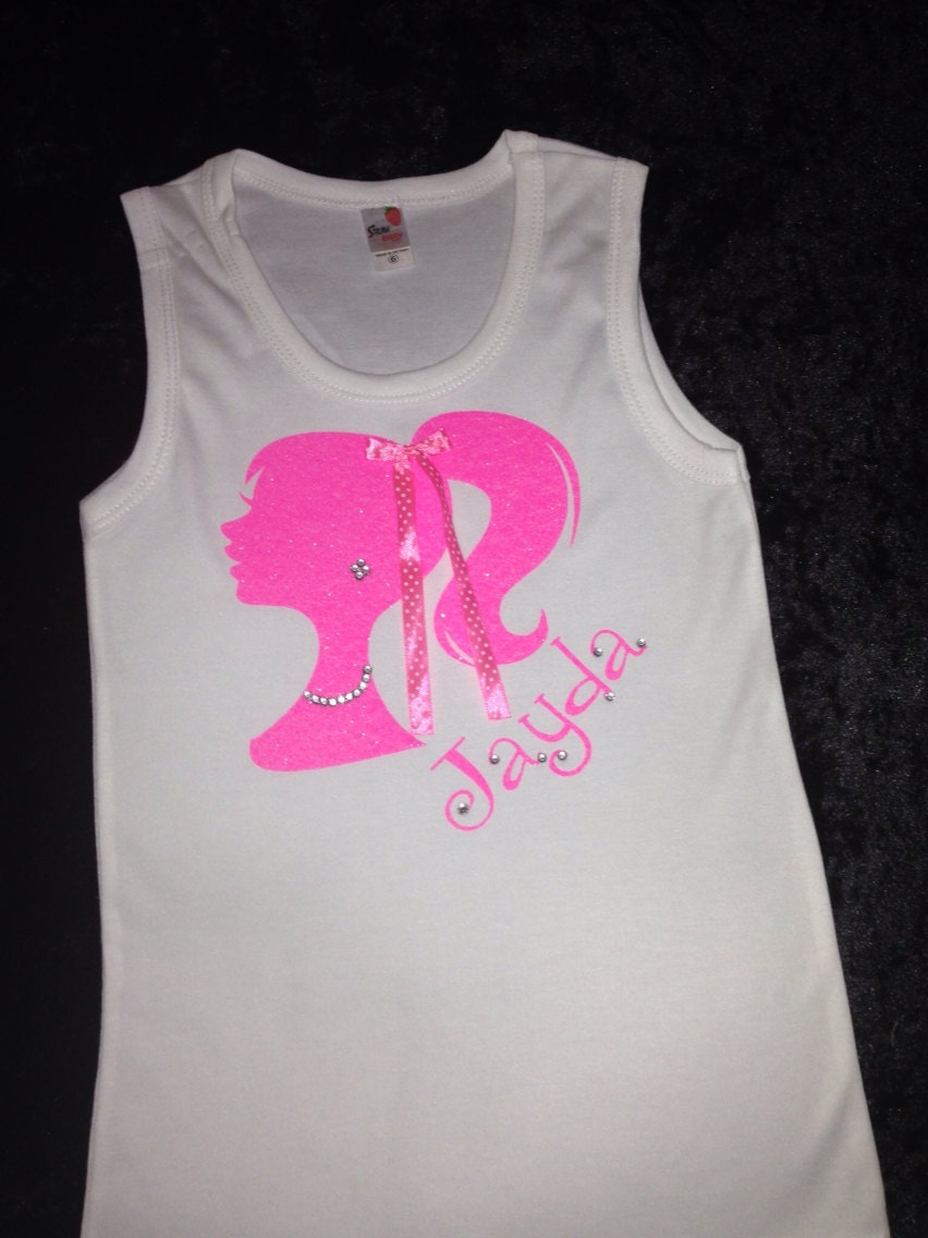 plus size pink barbie shirt