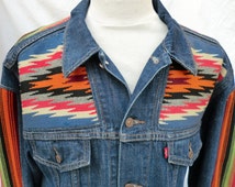 Popular items for custom denim jacket on Etsy