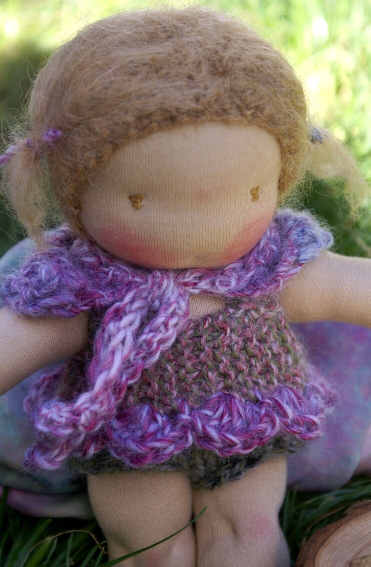 small waldorf doll