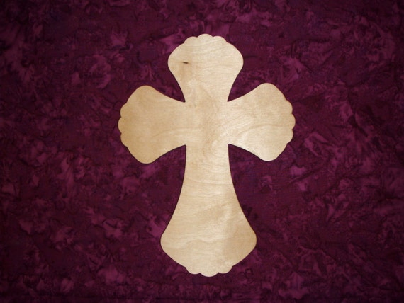 Unfinished Wooden Cross Crafts