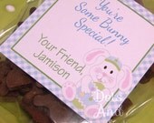 Easter Tags-Bunny Tags-Easter Sticker-Printable Easter Tags-Boy Bunny with Egg-Easter Printable-Easter Tags Boy-Bunny Boy in Cap with Egg Il_170x135