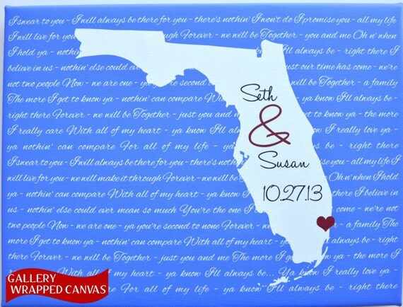 ... Florida Wedding Gift Miami Orlando Tampa Present Ill Always Be Right