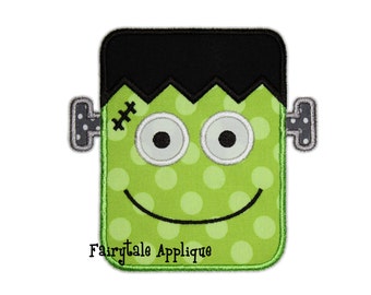 Digital Machine Embroidery Design - Frankenstein Applique