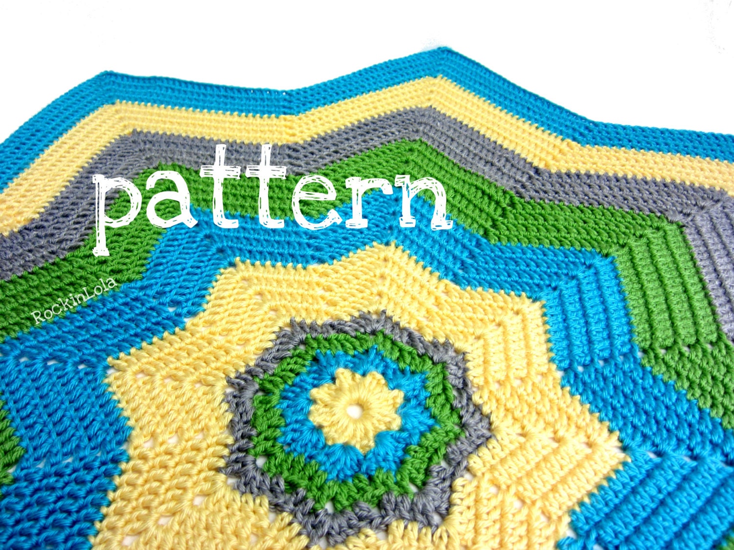 star crochet pattern 8 point star afghan turquoise green