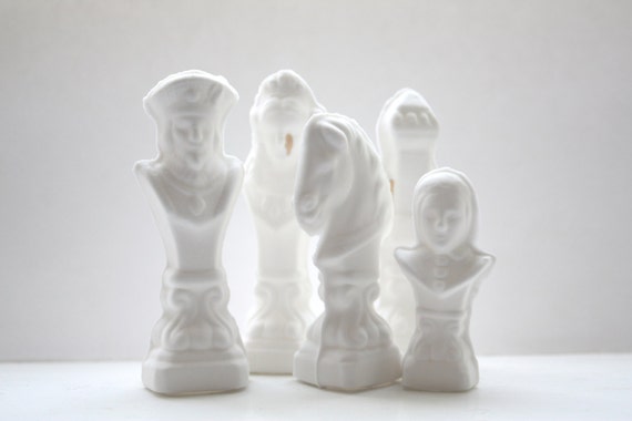 Chess piece  The Rook from English fine bone china by madebymanos