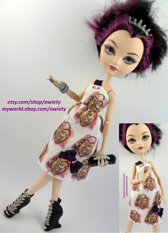 Items similar to Ever After High OOAK "Ever After High" Dress Monster