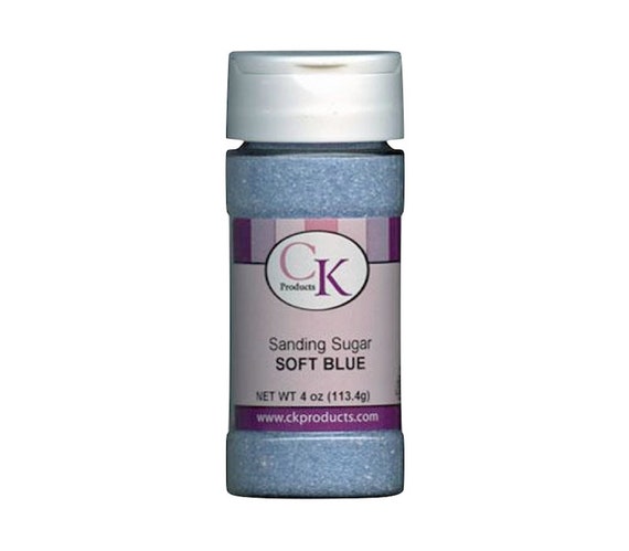 Soft Blue Sanding Sugar - Baking and Party Supplies Il_570xn