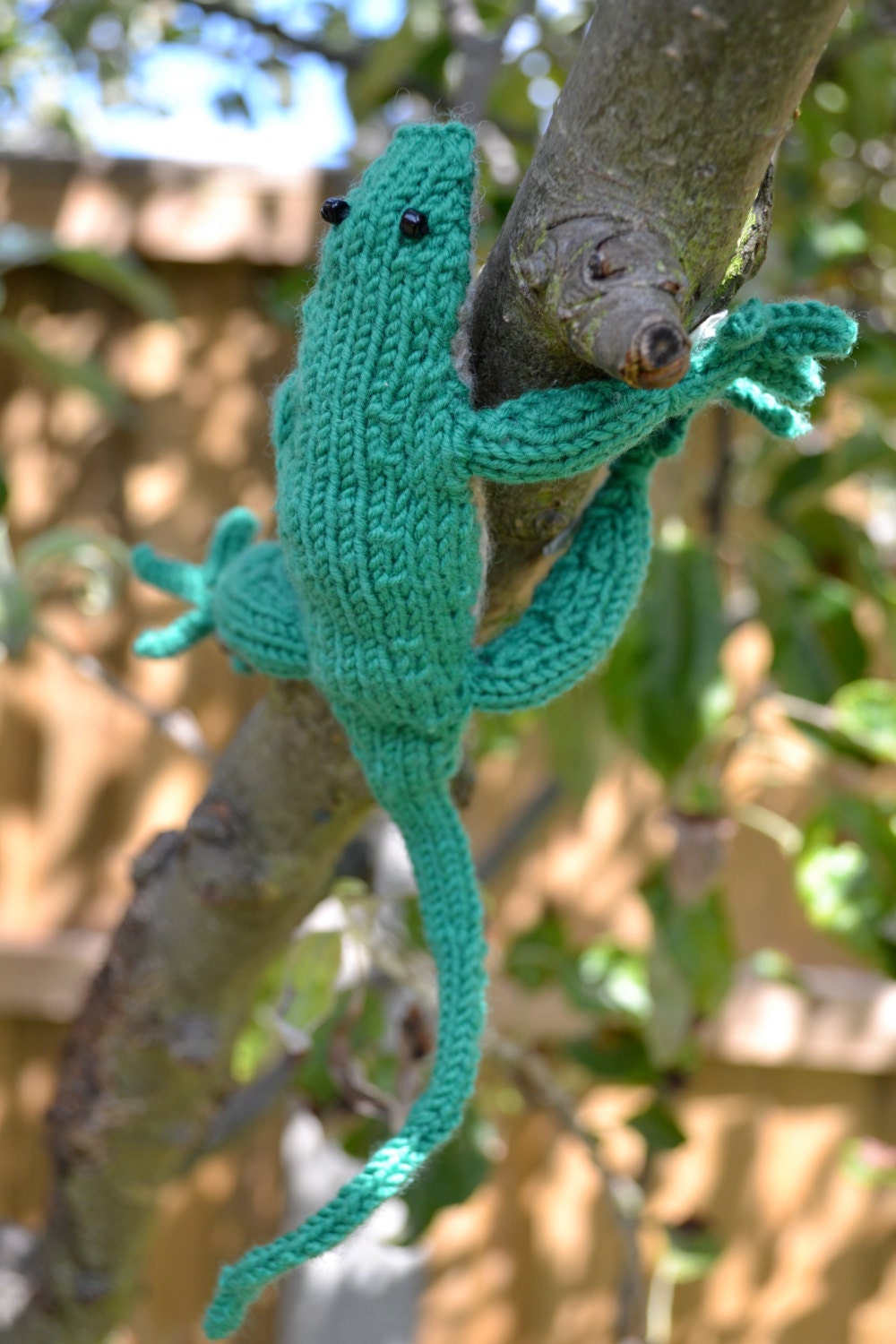 Lizard Knitting Pattern