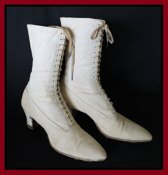 vintage witch boots