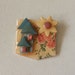 Flower Wallpaper Rhinestone Lucinda HOUSE PIN Collection L098