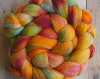 Merino Wool Roving - Hand Painted Felting or Spinning Fiber