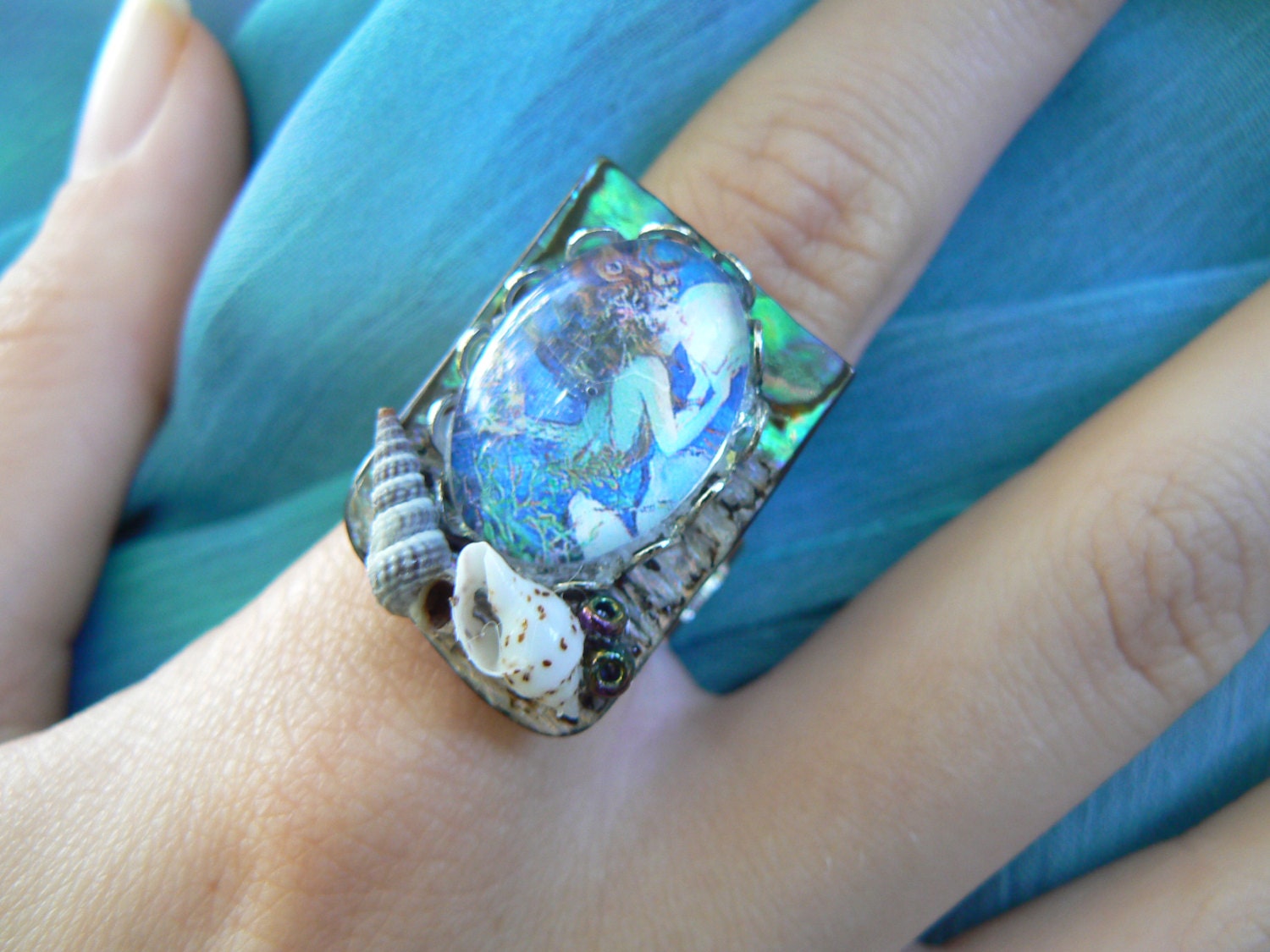 mermaid swim ring