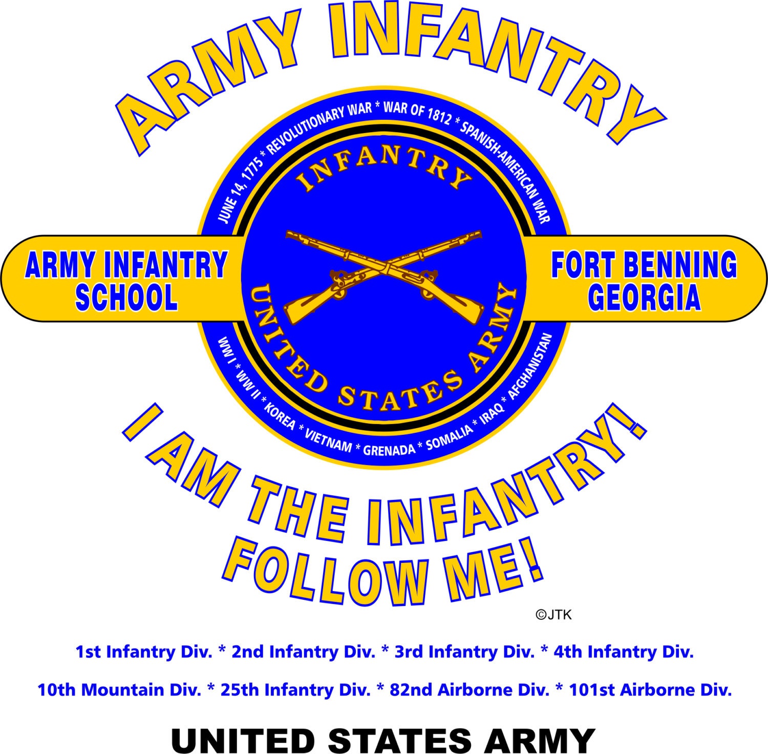 U.S. Army Infantry Fort Benning Follow Me